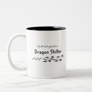 Caneca De Café Em Dois Tons Meu Namorado de Dragão