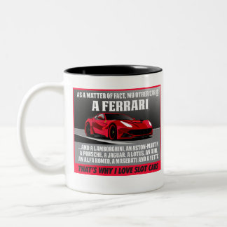 Caneca De Café Em Dois Tons "Meu Outro Carro" Café Mug