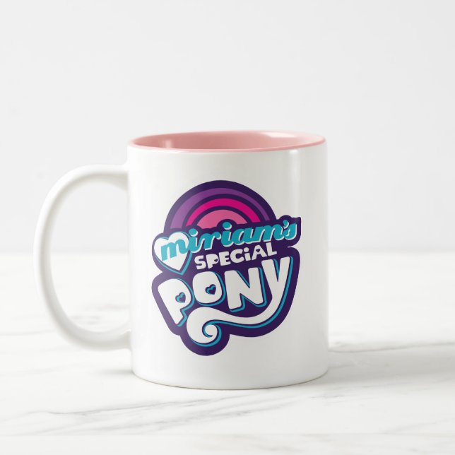 Caneca De Café Em Dois Tons Meu Pequeno Prepotente! (Esquerda)