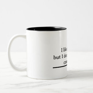 Caneca De Café Em Dois Tons Meu verdadeiro eu