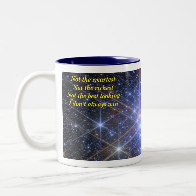 Caneca De Café Em Dois Tons Meu verdadeiro valor (Esquerda)