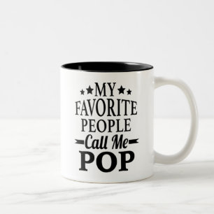 Caneca De Café Em Dois Tons Meus Favoritos Me Chamam de Papai, Presente do Dia