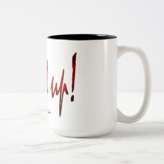 Caneca De Café Em Dois Tons Mexa-se