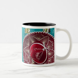 Caneca De Café Em Dois Tons México, Cozumel. Lembranças em Isla de Cozumel