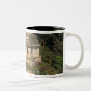 Caneca De Café Em Dois Tons México, província de Chiapas, Palenque, Templo d