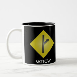 CANECA DE CAFÉ EM DOIS TONS MGTOW