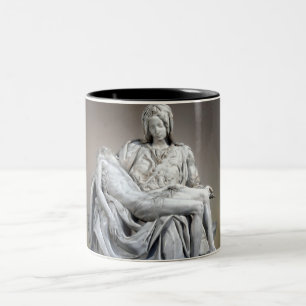 Caneca De Café Em Dois Tons Michelangelo - A Pieta