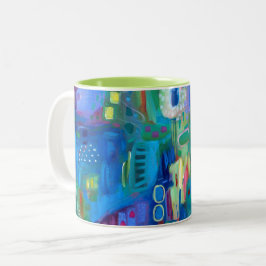 Caneca De Café Em Dois Tons Mighty Maiden com uma Missão - Mug