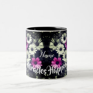 Caneca De Café Em Dois Tons Milagres Acontecem Disies Personalizadas Inspiraci