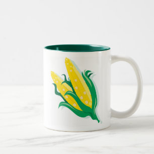 Caneca De Café Em Dois Tons Milho
