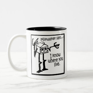 Caneca De Café Em Dois Tons Milkwalker Diz...... Memória