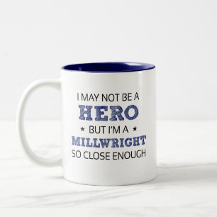 Caneca De Café Em Dois Tons Millwright Humor Novelty