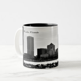 Caneca De Café Em Dois Tons Milwaukee, Wisconsin