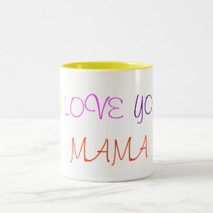 CANECA DE CAFÉ EM DOIS TONS MIM, AMOR, VOCÊ, MAMA