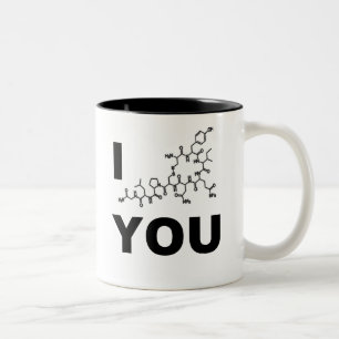 Caneca De Café Em Dois Tons Mim (Oxytocin) você