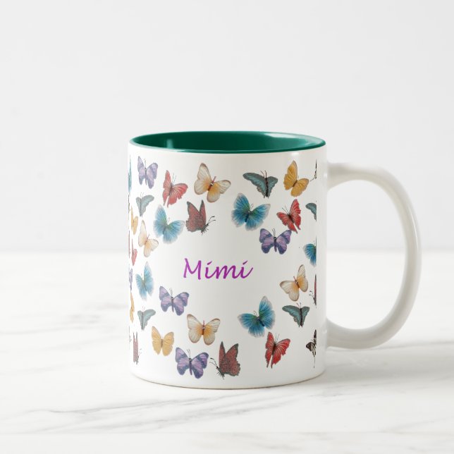 Caneca De Café Em Dois Tons Mimi (Direita)