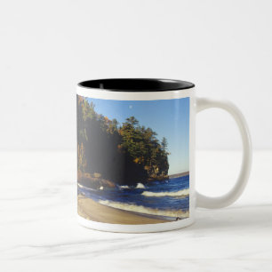 Caneca De Café Em Dois Tons Miners Beach no Pictures Rocks National