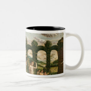 Caneca De Café Em Dois Tons Minerva que persegue os vícios