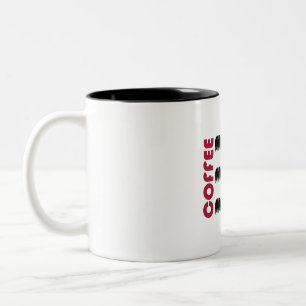 Caneca De Café Em Dois Tons Minha Casa Minhas Regras Meu Café
