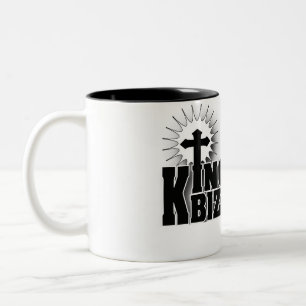 Caneca De Café Em Dois Tons Minha coleção de Bizzness do reino
