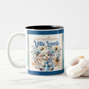 Caneca De Café Em Dois Tons Minha Pequena Lambe
