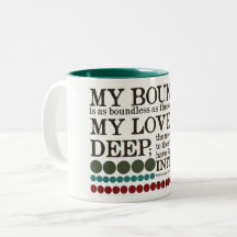 Minha recompensa é tão sem limites quanto o mar...