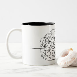 Caneca De Café Em Dois Tons Minha Vida
