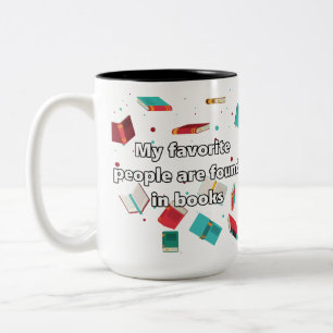 Caneca De Café Em Dois Tons Minhas pessoas favoritas...