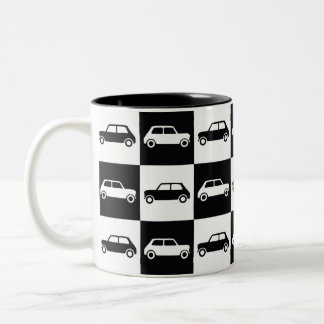 Caneca De Café Em Dois Tons Mini Cooper Preto