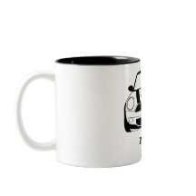 MINI mim caneca de dois tons
