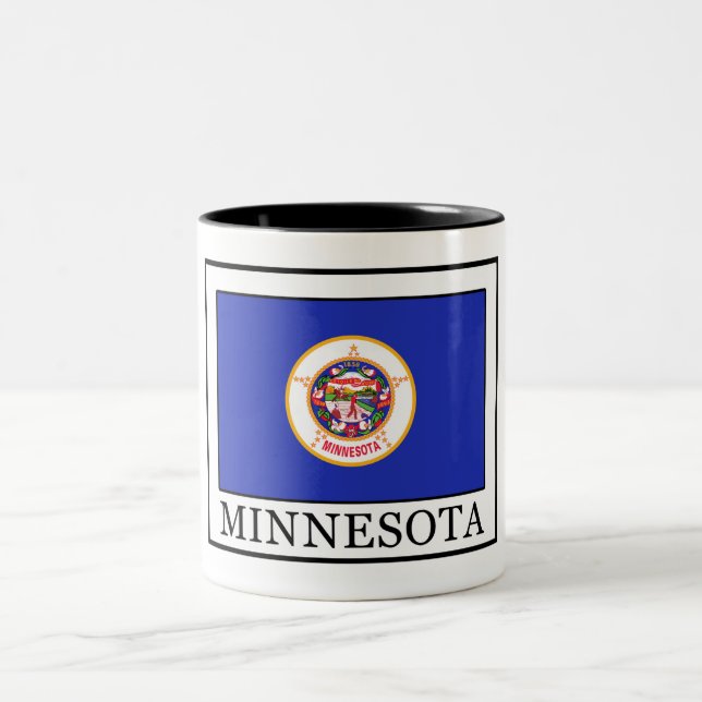 Caneca De Café Em Dois Tons Minnesota (Centro)