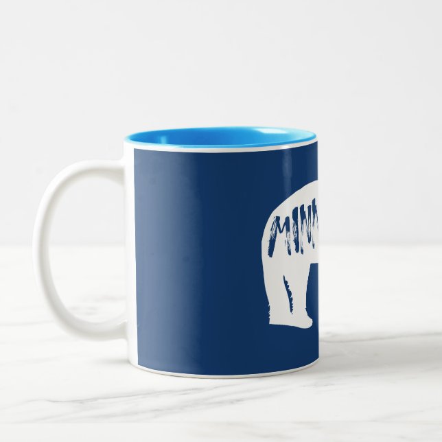 Caneca De Café Em Dois Tons Minnesota Bear (Esquerda)