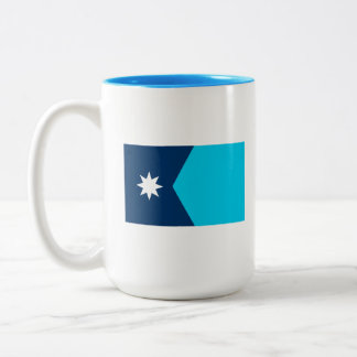 Caneca De Café Em Dois Tons Minnesota State Flag Mug
