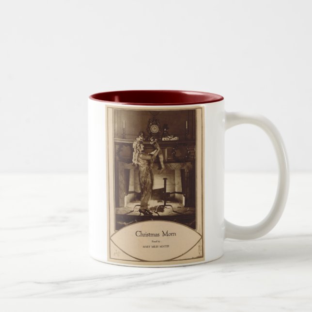 Caneca De Café Em Dois Tons Minter 1921 das milhas de Mary (Direita)