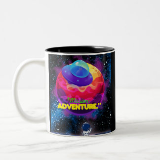 CANECA DE CAFÉ EM DOIS TONS MISSÃO E AVENTURA