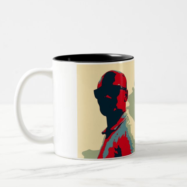 Caneca De Café Em Dois Tons Mistério de café (Esquerda)