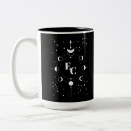 Caneca De Café Em Dois Tons Mistura