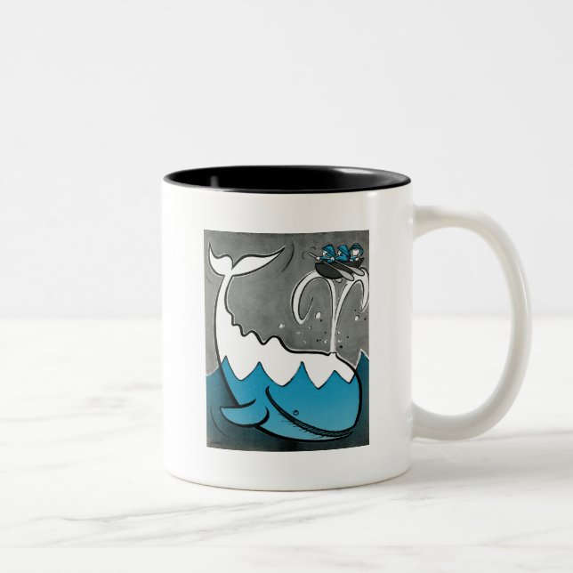 Caneca De Café Em Dois Tons Moby Dick (Direita)