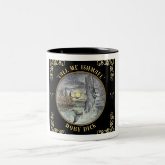 Caneca De Café Em Dois Tons Moby Dick Cote