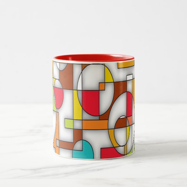 Caneca De Café Em Dois Tons Moca 2 (Centro)