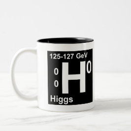 Caneca De Café Em Dois Tons Modelo padrão (Boson de Higgs)
