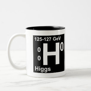 Caneca De Café Em Dois Tons Modelo padrão (Boson de Higgs)