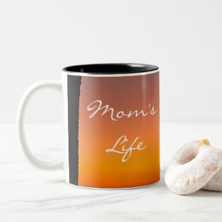 Caneca De Café Em Dois Tons Modern First Mother’s Day Mug - Sunset