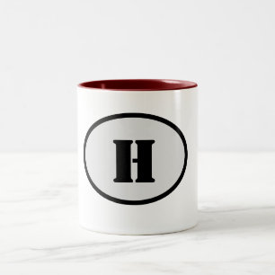 CANECA DE CAFÉ EM DOIS TONS MODERNO MODERNO MODERNO SIMPLES CHIC ELEGANTE MONO