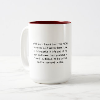 Caneca De Café Em Dois Tons Mog de potência positiva