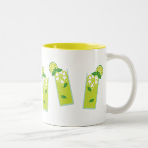 Caneca De Café Em Dois Tons Mojito