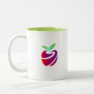 Caneca De Café Em Dois Tons mola pastel marroquino
