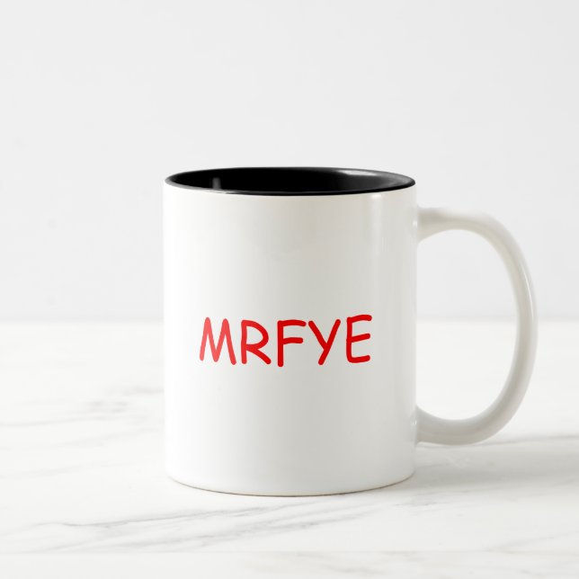 Caneca De Café Em Dois Tons Molas MRFYE (Estilo 1) (Direita)