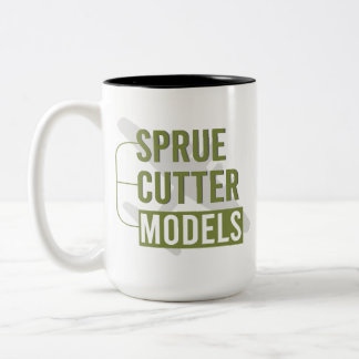 Caneca De Café Em Dois Tons Moldar Cutter Models Coffee Mug