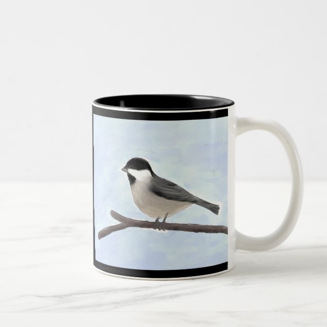 Caneca De Café Em Dois Tons Molho-de-cabeça-negra (Direita)